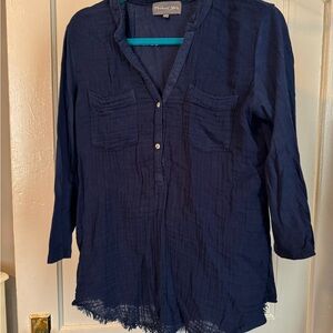 Michael Stars Navy Blue Top